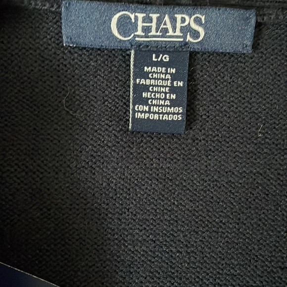 BNWT Shawl collar Chaps sweater dress - Picture 3 of 4